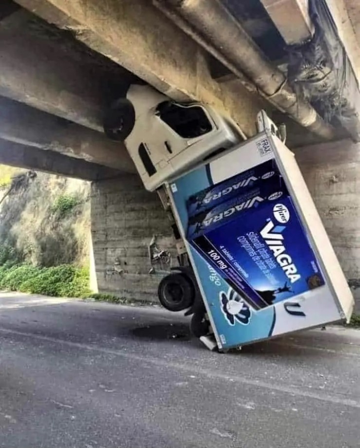 viagra truck stuck under bridge.jpg